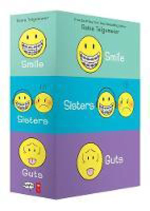 Smile, Sisters, and Guts : The Box Set - Raina Telgemeier