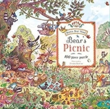 Bear's Picnic Puzzle : A Magical Woodland Borwn Bear Wood : 100 Piece Puzzle - Freya Hartas