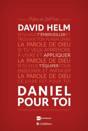Daniel pour toi - David R. Helm