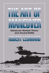 The Art of Maneuver - Leonhard, Robert R