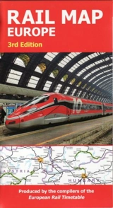 Rail Map Europe : 3rd Edition