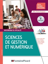 SCIENCES DE GESTION ET NUMERIQUE PREMIERE STMG