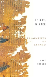 If Not, Winter - Carson, Anne