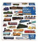 Usborne Book and Jigsaw Trains - Smith, Sam