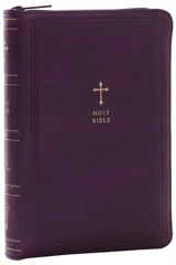 Kjv Compact Bible W; 43,000 Cross References, Purple Leathersoft - Thomas Nelson Gift Books