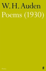 Poems 1930 - Auden, W. H.