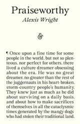 Praiseworthy - Alexis Wright