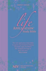 Niv Compact Life Application Study Bible (Anglicised) : Pink Soft - New International Version