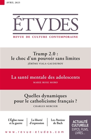Etudes, n° 4325