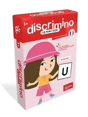 Les mini sosies : pour développer sa discrimination visuelle en s'amusant, 12 jeux en 1 : 3 + - Christina Dorner