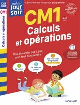 Calculs et opérations CM1, 9-10 ans : conforme aux nouveaux programmes - Myriam Baya Nasroune