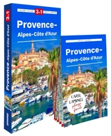 Provence-Alpes-Côte d'Azur : 3 en 1 : guide, atlas, carte - Magdalena Wolak
