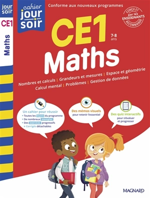 Maths CE1, 7-8 ans : conforme aux nouveaux programmes - Michel Wormser