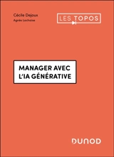 Manager avec l'IA générative - Cécile Dejoux