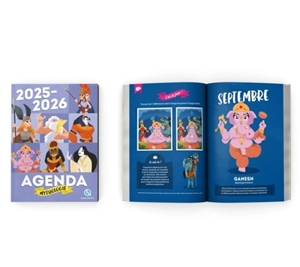 Agenda 2025-2026 : Mythologie : Un tour du monde des mythes & légendes - Eva Lebois