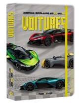 Agenda scolaire voitures 2025-2026 - Nicolas Meunier