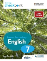 Cambridge Checkpoint Lower Secondary English Student's Book 7 - Reynolds, John