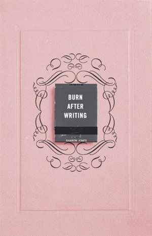 Burn After Writing - Sharon Jones