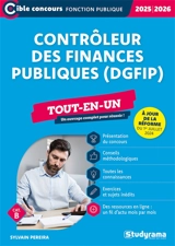 Contrôleur des finances publiques (DGFIP) : tout-en-un, cat. B : 2025-2026 - Sylvain Pereira