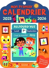 Mon premier calendrier 2025-2026 - Maîtresse Manon