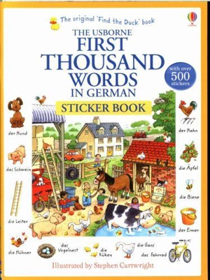 First Thousand Words in German - Heather Amery
