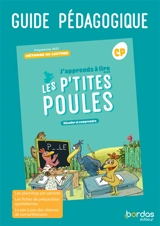 J'apprends à lire avec les p'tites poules, décoder et comprendre : méthode de lecture CP : guide pédagogique, programmes 2025 - Sandrine Pomé-Baudres