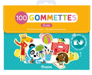 Ma pochette de 100 gommettes : Ecole