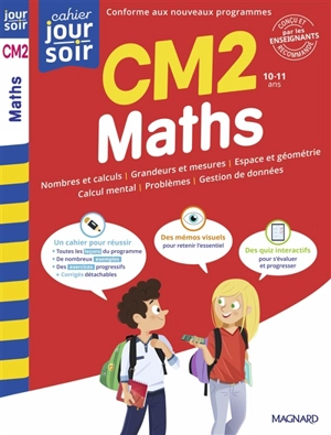 Maths CM2, 10-11 ans : conforme aux nouveaux programmes - Céline Legray
