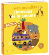 Mes premières chansons de la savane - Gwé
