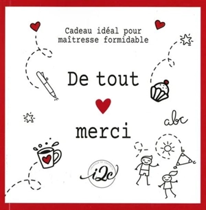 De tout coeur merci : coffret