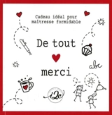 De tout coeur merci : coffret