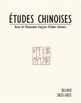 Etudes chinoises, n° 41-42