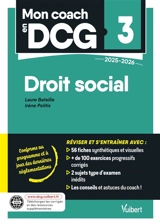 Droit social : DCG 3 : 2025-2026 - Laure Bataille