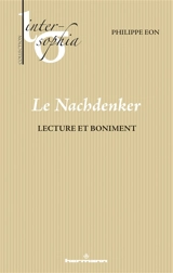 Le Nachdenker : lecture et boniment - Philippe Eon