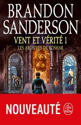 Les archives de Roshar. Vol. 5. Vent et vérité. Vol. 1 - Brandon Sanderson