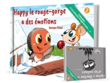 Happy le rouge-gorge a des émotions. Chaton Charbon et les couleurs - Georges Crisci