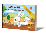 Lapi le lapin et les légumes du jardin. Hasi Hase und die Gemüse im Garten - Georges Crisci
