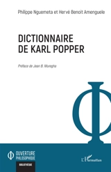 Dictionnaire de Karl Popper - Philippe Nguemeta