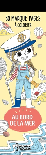 Au bord de la mer : 30 marque-pages à colorier - Marie Margo