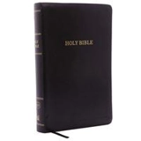 KJV, Reference Bible, Personal Size Giant Print, Leather Look - Nelson, Thomas