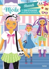 Kawaii : avec + de 200 stickers pour habiller tes modèles : mon grand carnet de mode - Charlie Pop