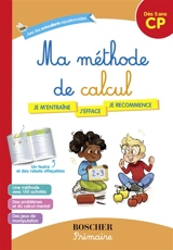Ma méthode de calcul : je m'entraîne, j'efface, je recommence : CP, dès 5 ans - Fanny Griloux
