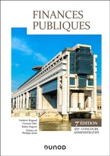 Finances publiques : IEP, concours administratifs - Frédéric Brigaud