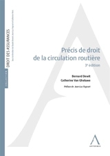 Précis de droit de la circulation routière - Bernard Dewit