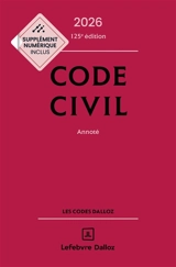 Code civil 2026, annoté