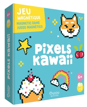 Jeu magnétique : Pixels kawaii