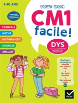 Mon CM1 facile ! 9-10 ans, dys : conforme aux nouveaux programmes