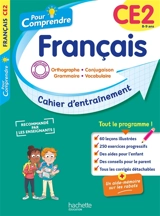 Pour comprendre, français CE2, 8-9 ans : orthographe, conjugaison, grammaire, vocabulaire : cahier d'entraînement, nouveaux programmes - Magali Diény