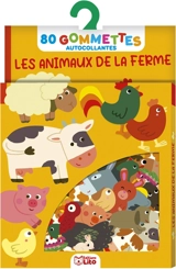 Les animaux de la ferme : 80 gommettes autocollantes - Mélusine Allirol