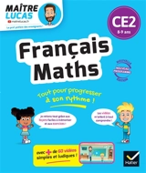 Français, maths CE2, 8-9 ans : cahier de soutien avec des vidéos, leçons et exercices corrigés : nouveau programme - Bénédicte Idiard
